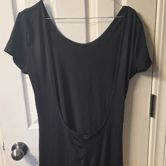Soft Comfy Black Jumpsuit - Picture 2 of 2